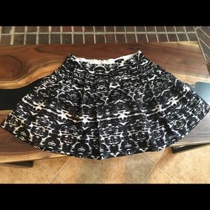 J. Crew Short pleated skirt